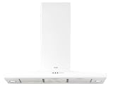 Sauter - SHD 525 WF1 - Hotte D&eacute;cor / Chemin&eacute;e - Int&eacute;grable - 90 cm - Blanc