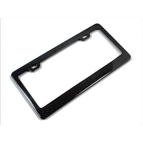 Buy Genuine Carbon Fiber License Plate Frame by CarBeyondStore now!