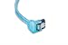 Akasa SATA2-60-BLUVV2 SATA II data cable