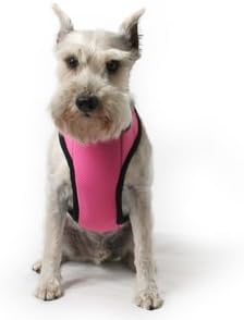 Cooling and Warming Dog Harness with Gel Pack-M-BLACK