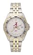 Univ Of Alabama Script "A" Allstar Ss Man'S Watch Mens All Star Sterling Silver Bracelet Watch