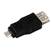 USB A 2.0 female to Micro USB B male Connector Adapter