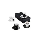 Produkt-Bild: Zeller 26541 Cappuccino-Set, 8-tlg., "Coffee Style", Porzellan