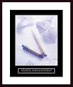 Anger Management - Broken Pencil, Art Poster with Wood Frame, poster size: 28" x 22"