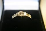 9ct White Gold 50pt 12 Ct Diamond Ring