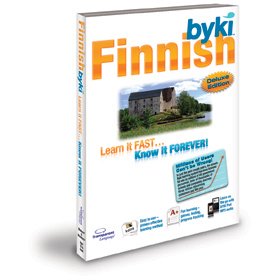 Byki Finnish Language Tutor Software & Audio Learning CD-ROM for Windows & Mac