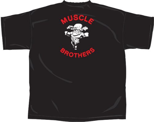 Cover image : 超兄貴 マッスルブラザーズTシャツA(両面プリント) サイズ:L