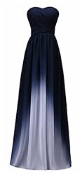 Sweetheart Floor Length Chiffon Evening Dress 