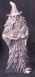 Diamond-Cut Wizard Figurine with Genuine Austrian Crystals