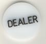 Trademark Professional Dealer Button, White