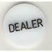 Trademark Professional Dealer Button, White