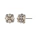 Amazon Essentials Simulated Pearl and Clear Crystal Cluster Studs, (previously Amazon Collection)