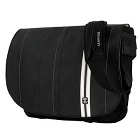 Ugly Divorce Genuine Leather Laptop Bag Black
