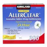AllerClear-Loratadine 10 mg/Antihistamine Tablets, (2 Pack) 600 Tablets