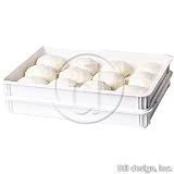 Polycarbonate Pizza Dough Box 18'' x 26'' x 3''