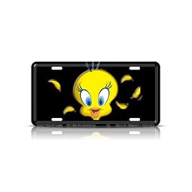 TWEETY LICENSE PLATE-METAL