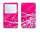 Fashion Flower Design Decal Protective Skin Sticker for Apple iPod video 5th Gen 30GB/ 60GB/ 80GB