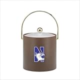 Collegiate Northwestern 3 Qt Football Theme Ice Bucket