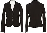 RAMPAGE Stretch Triple Button Blazer