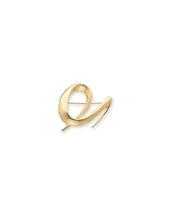 Gold-plated Swirl Pin
