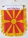 Macedonia (Fyrom) - Window Hanging Flags