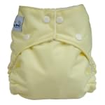 FuzziBunz Perfect Size Cloth Diaper, Butter, Size Small 7-18 lbs