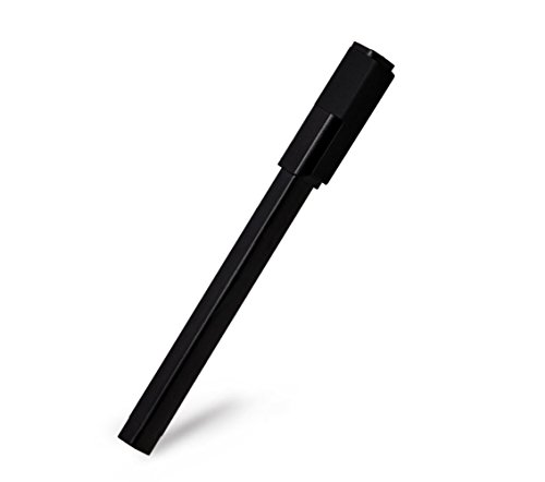 Moleskine classic roller pen, black, medium point (0.7 mm), black…