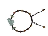 What Is Your Zodiac Sign? Special Birthday Gift - Rooster Zodiac Genuine Jade Bracelet Embellished with Jade Beads and Money Ingot for Money Luck Made with Brown Cord- Born In: 1945, 1957, 1969, 1981, 1993, 2005, 2017 What Is Your Zodiac Sign? Special Birthday Gift - Rooster Zodiac Genuine Jade Bracelet Embellished with Jade Beads and Money Ingot for Money Luck Made with Brown Cord- Born In: 1945, 1957, 1969, 1981, 1993, 2005, 2017