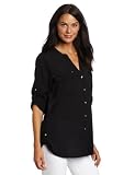 31r0IhftjFL. SL160  Calvin Klein Womens Crew Neck Roll Sleeve