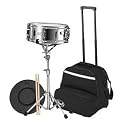 SX800C 14X5 Steel Snare Education Kit with Rolling Cart