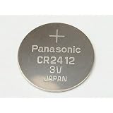 レクサス等のカードキー用 PANASONIC ボタン形CR2412電池