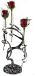 Tres Thorns of Passion Triple Rose Vase