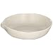 CoorsTek 60230 Porcelain Shallow 30mL Evaporating Dish, 16 mm Height x 70mm OD