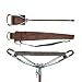Royal Canes Hammock Seat Cane - With Carry Bag - Non Adjustable, Genuine Leather 90317