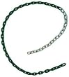 8.5' X 3/16" Coated Swing Chain - Green