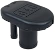 Perko 1318DPGBLK Black Angled Marine Vented Fuel Fill
