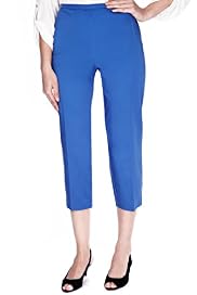 Cotton Rich Stretch Cropped Trousers