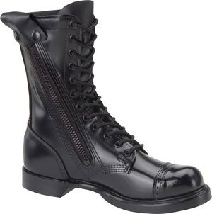 Corcoran 995 Mens 10-Inch Side Zipper Jump Boot (11M, Black)