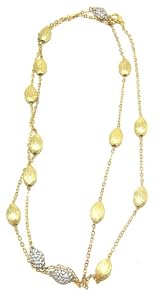 Just Give Me Jewels Goldtone 36