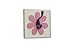 Homeworks Etc Flower Single Wall Hook, Dark Pink