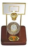 NCAA Tennessee Volunteers Crystal Basketball Clock