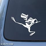 MICHIGAN J. FROG - Car, Truck, Notebook, Vinyl Decal Sticker #1024 | Vinyl Color: White