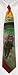 Robert Daskal Hand Painted Silk Necktie - ...Rounding the Quarter Pole
