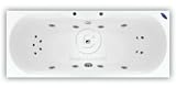 Pegasus Apollo Whirlpool Bath, 1700x750, 17 Chrome Jets