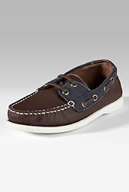Leather Lace Up Boat Shoes