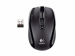 Logitech VX Nano Cordless Laser Mouse for Notebooks (Black)