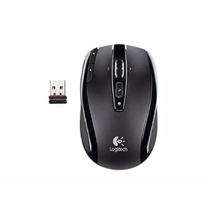 Logitech VX Nano Cordless Laser Mouse for Notebooks (Black)