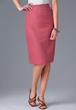 Jessica London Plus Size Linen Cotton Skirt
