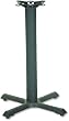 HON BBX22P Single Column Cast Iron Base, 22w x 22d x 27-7/8h, Black
