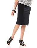 A Pea in the Pod Collection: Velvet Under Belly Knee Length Pencil Fit Maternity Skirt